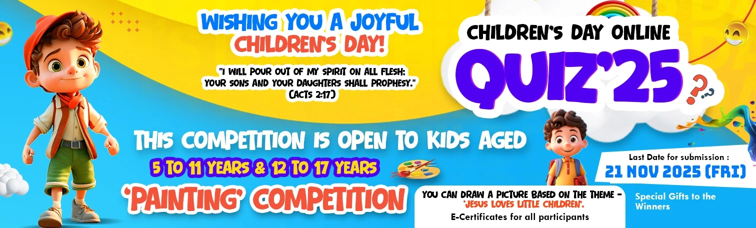Childrens Day Bible Quiz