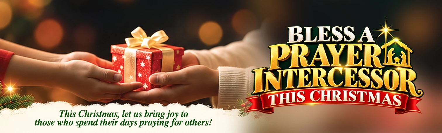 Bless a Prayer Intercessor this Christmas